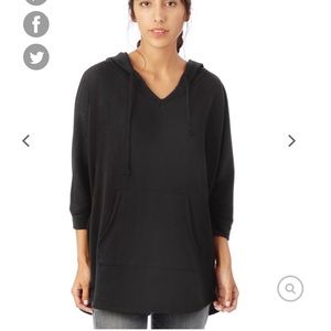 Alternative Apparel French Terry Poncho w circle P